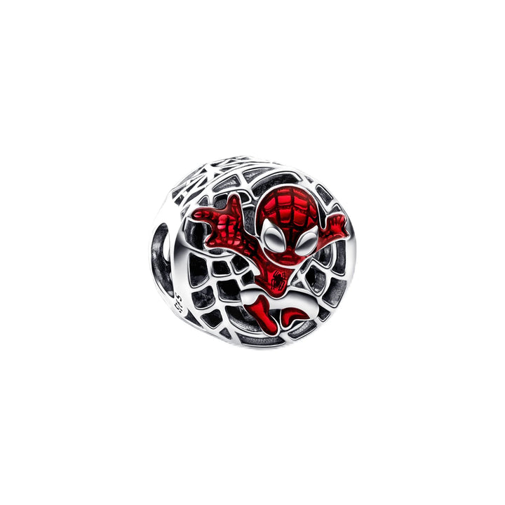 Berloque Prata 925 Homem Aranha - Teia