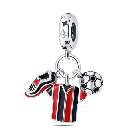 Berloque Prata 925 -Copa do Mundo - Jogador(a) de Futebol