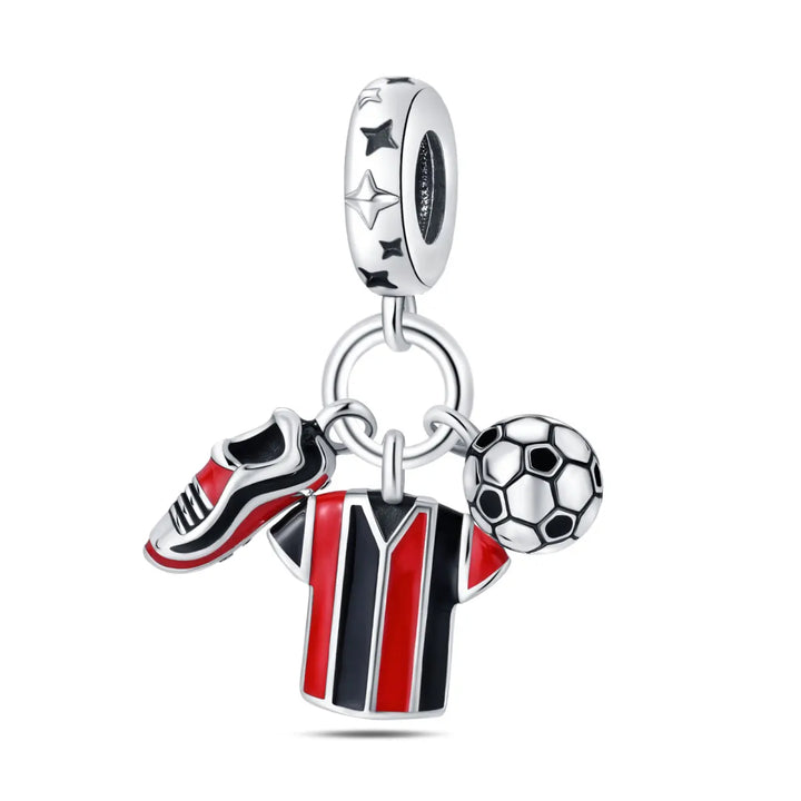 Berloque Prata 925 -Copa do Mundo - Jogador(a) de Futebol