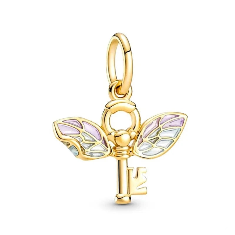 Charms (breloques) En Argent 925 - Thème Harry Potter ? - Rose Argenté - Neuf Sans Emballage