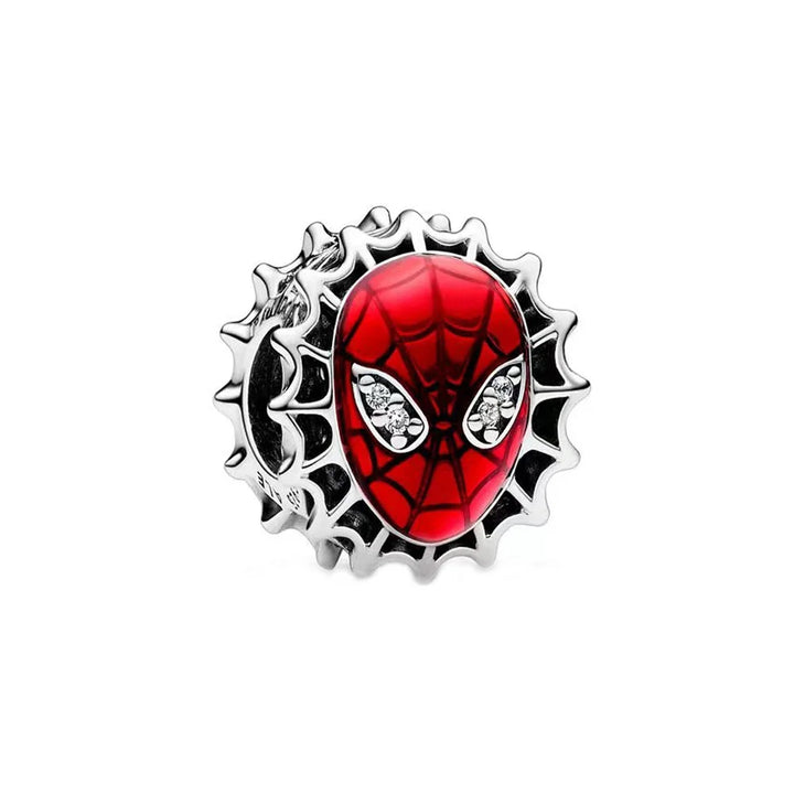 Berloque Prata 925 Homem Aranha - Máscara
