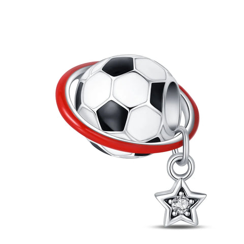 Berloque Prata 925 Copa do Mundo - Bola Espacial