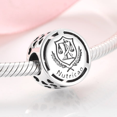 Berloque Prata 925 - Nutrição