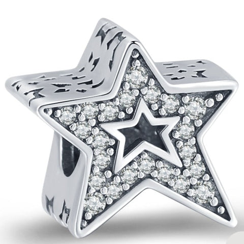 Berloque Prata 925 RBD - Estrela