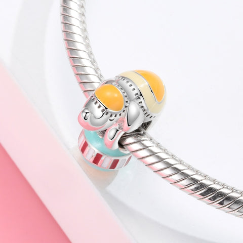 Berloque Prata 925 - Elefante Indiano