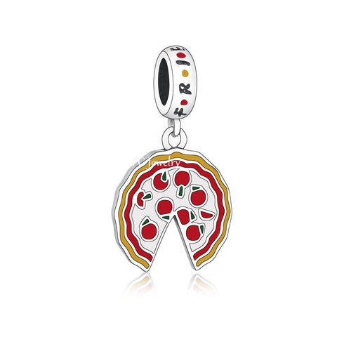 Berloque Prata 925 Série Friends - Pizza do Joey