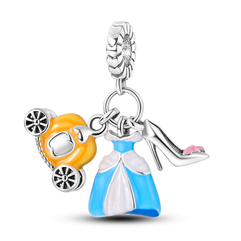 Berloque Prata 925 - Princesa