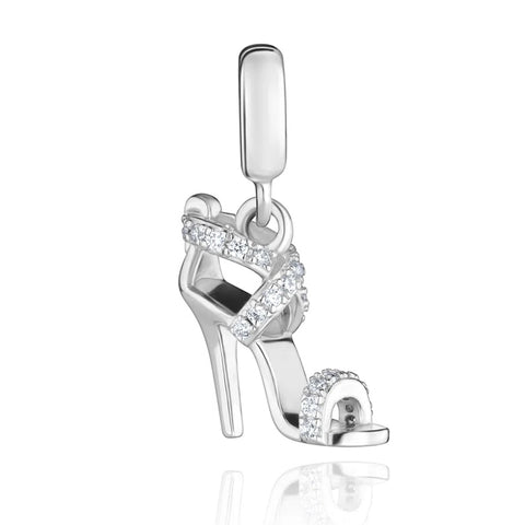 Berloque Prata 925 - Sandália Barbie