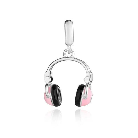 Berloque Prata 925 - Headphone